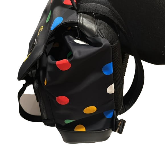 MCM Munchen Multi Polka Dot Backpack NWOT - Picture 3 of 7